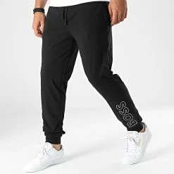 Le moins cher 🤩 Pantalon Jogging Identity 50481199 Noir de BOSS 🎉