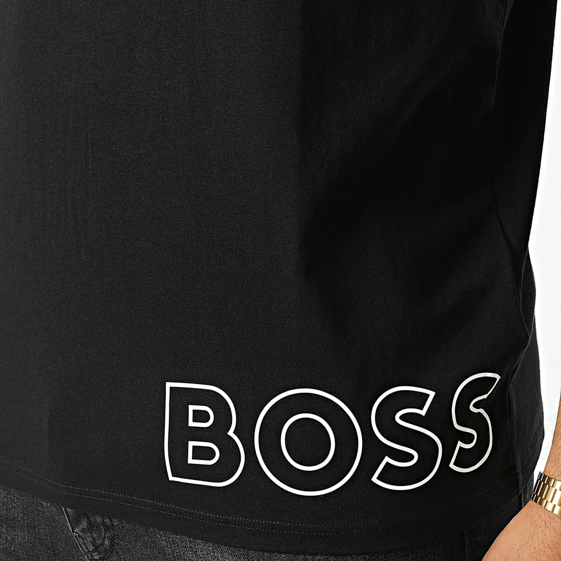 Tout neuf ❤️ Tee 👕 Shirt Identity 50472750 Noir de BOSS 😉 – Image 2