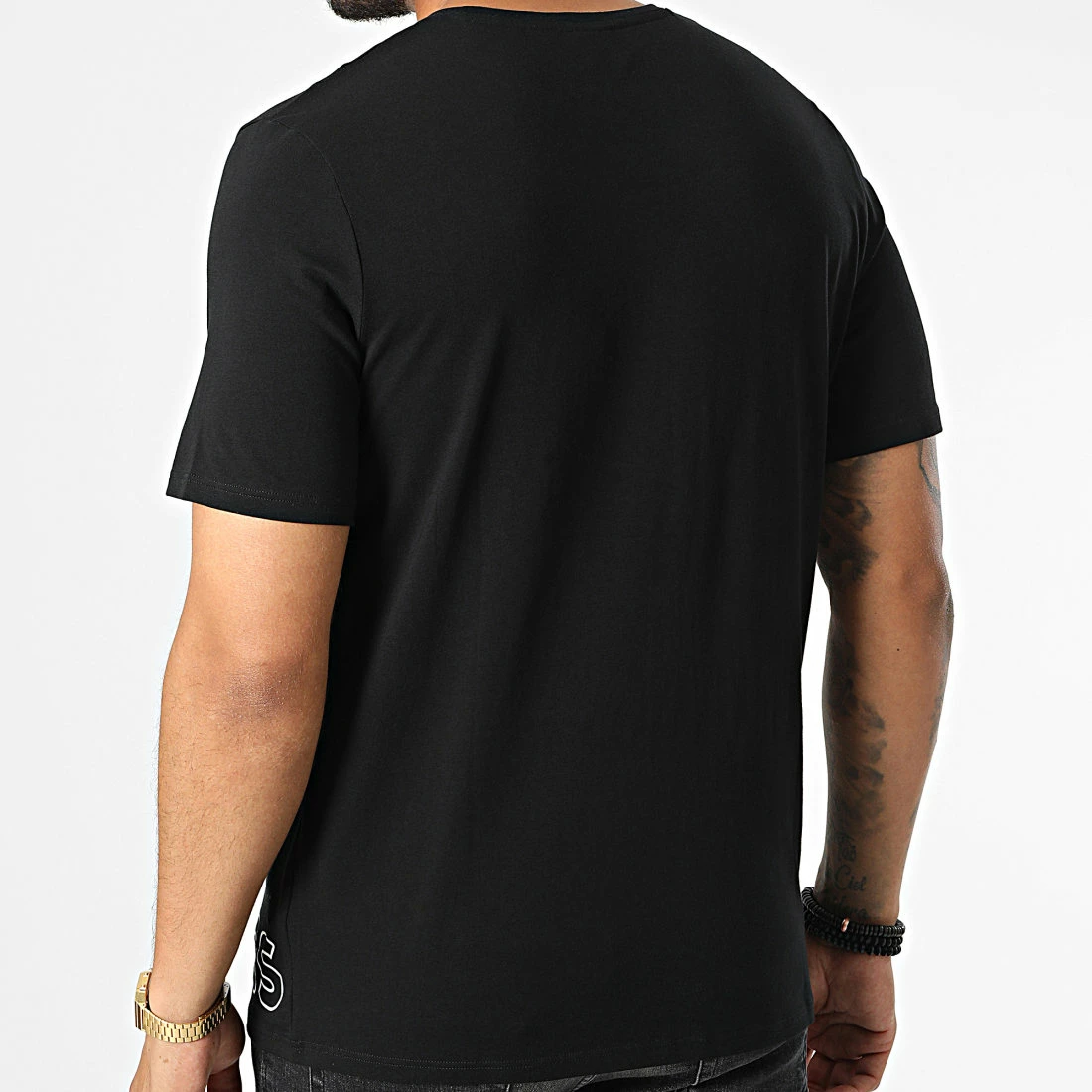 Tout neuf ❤️ Tee 👕 Shirt Identity 50472750 Noir de BOSS 😉 – Image 4