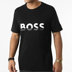 Top 10 💯 Tee 👚 Shirts 50477616 Noir de BOSS 🔥