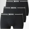 Le moins cher ❤️ Lot De 3 Boxers 50473916 Noir de BOSS 💯