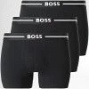 Acheter 🥰 Lot De 3 Boxers 50473926 Noir de BOSS 👍