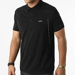 Meilleure affaire 👏 Polo Manches Courtes 50476445 Noir de BOSS ✔️