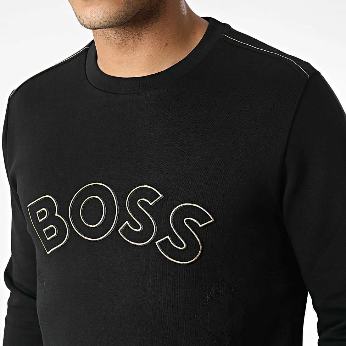 Sortie 🎉 Sweat Crewneck 50477122 Noir de BOSS 😍 – Image 2