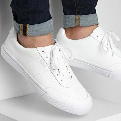 Bon marché 🎉 Baskets Aiden Tennis 50480518 White de BOSS 👍