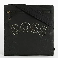 Le moins cher 🤩 Sacoche Catch 50481387 Noir Doré de BOSS 😉