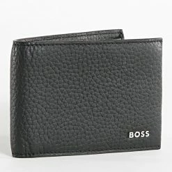 Meilleure vente 🔥 Portefeuille Crosstown 50474416 Noir de BOSS ✨