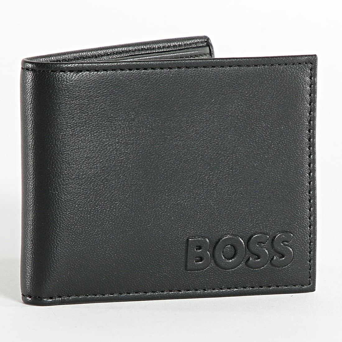 Le moins cher ❤️ Portefeuille Byron 50479670 Noir de BOSS ❤️