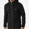 Vente flash 🛒 Sweat Zippé Capuche Saggy 2 50477132 Noir Doré de BOSS 🎉