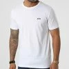 Offres 🧨 Tee 👚 Shirt Curved 50469062 Blanc de BOSS ⭐
