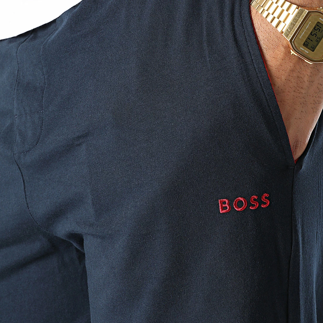 Bon marché ⌛ Pantalon Jogging 50473000 Noir de BOSS ✨ – Image 2