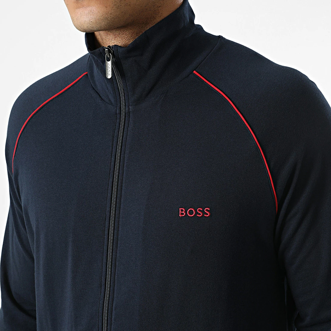 Les meilleures critiques de ❤️ Veste Zippée 50469596 Bleu Marine de BOSS ⌛ – Image 2