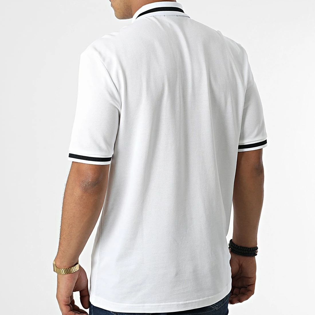 Offres ✨ Polo Manches Courtes 50472024 Blanc de BOSS 💯 – Image 4