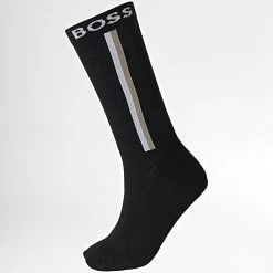 Meilleure affaire 😀 Paire De Chaussettes 50478436 Noir de BOSS 🤩