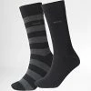 De gros ✔️ Lot De 2 Paires De Chaussettes 50467712 Noir de BOSS 🤩