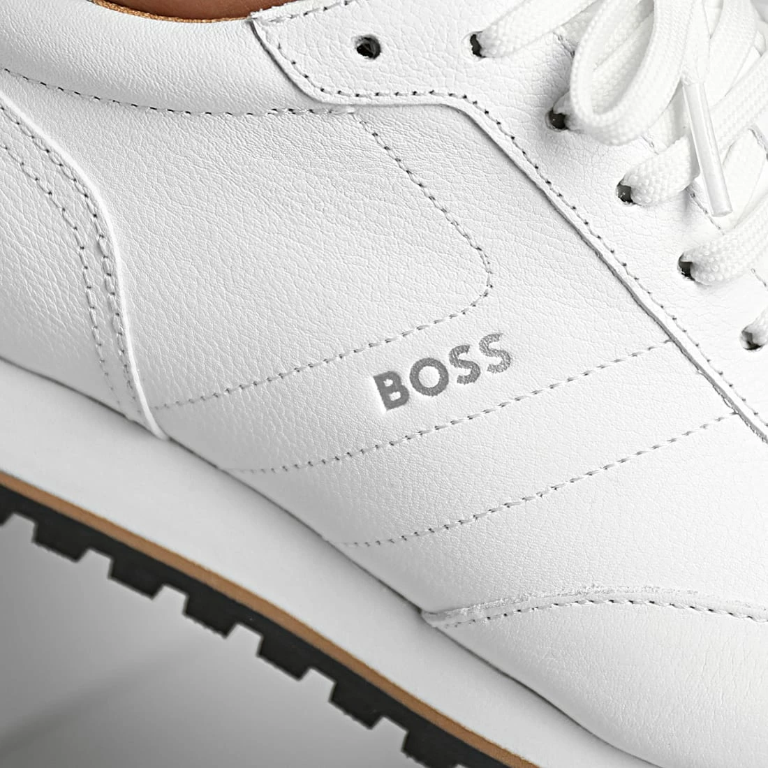 Coupon 👏 Baskets Parkour Runner 50480144 White de BOSS 😍 – Image 2