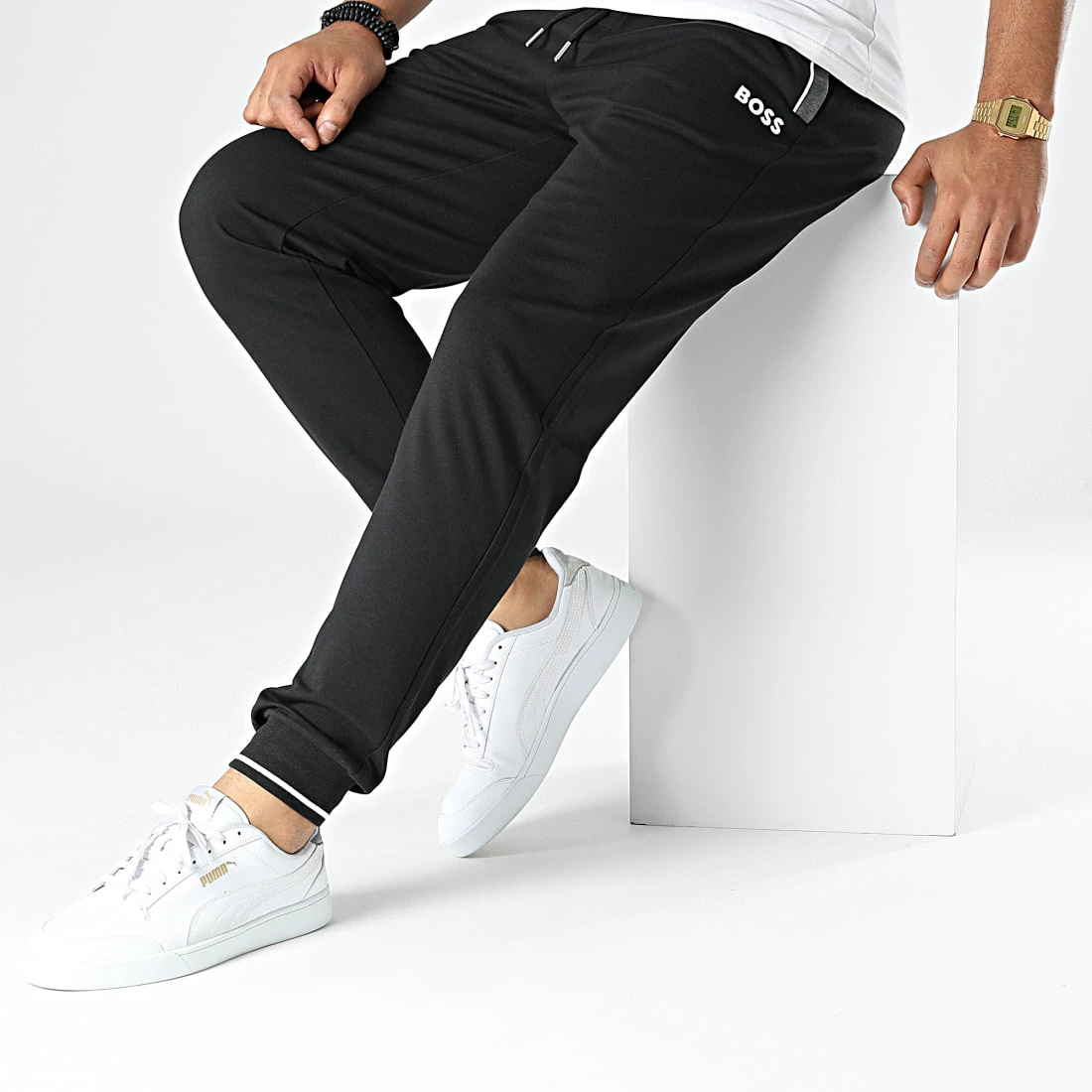 Les meilleures critiques de 👏 Pantalon Jogging 50480536 Noir de BOSS 😀 – Image 3
