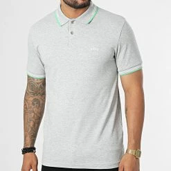 Les meilleures critiques de ✔️ Polo Manches Courtes 50469245 Gris Chiné de BOSS ❤️