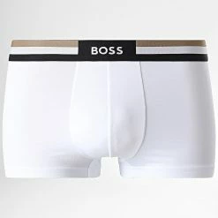 De gros 👍 Boxer 50475416 Blanc de BOSS 😍