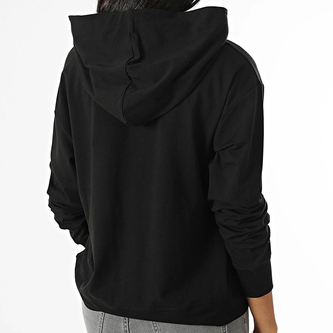 Promo ❤️ Sweat Capuche Femme 50480538 Noir de BOSS 😀 – Image 4