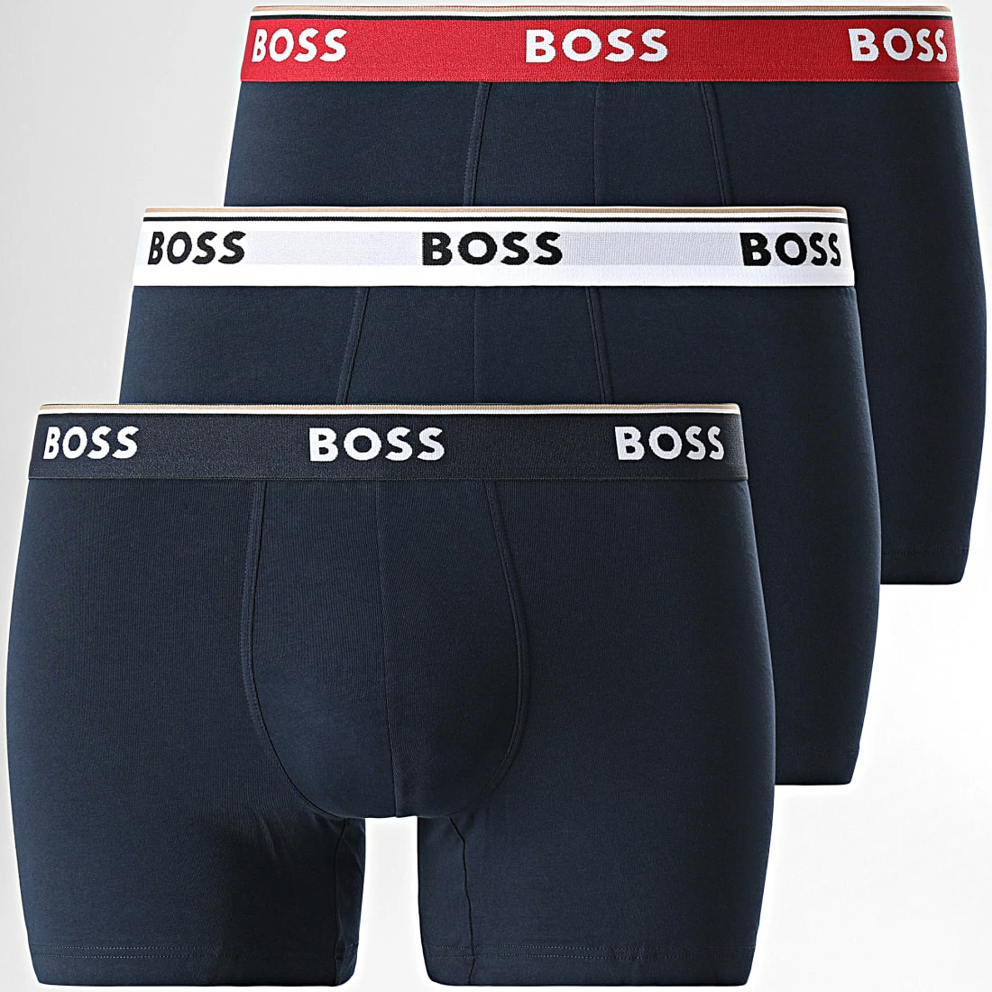Bon marché ⭐ Lot De 3 Boxers 50479121 Bleu Marine de BOSS 🥰