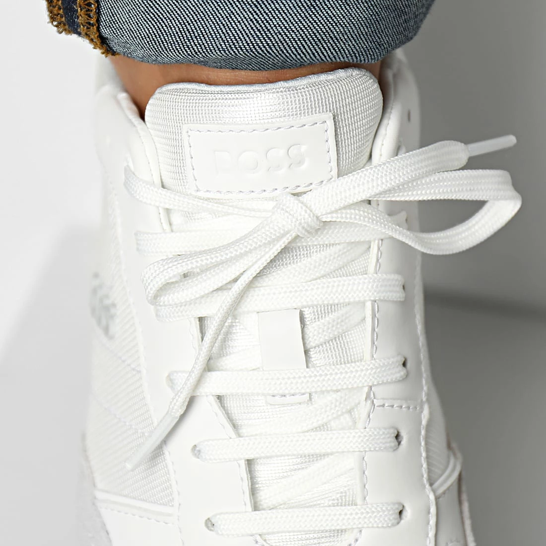 Sortie ✔️ Baskets Parkour Runner 50470152 White de BOSS 😉 – Image 3