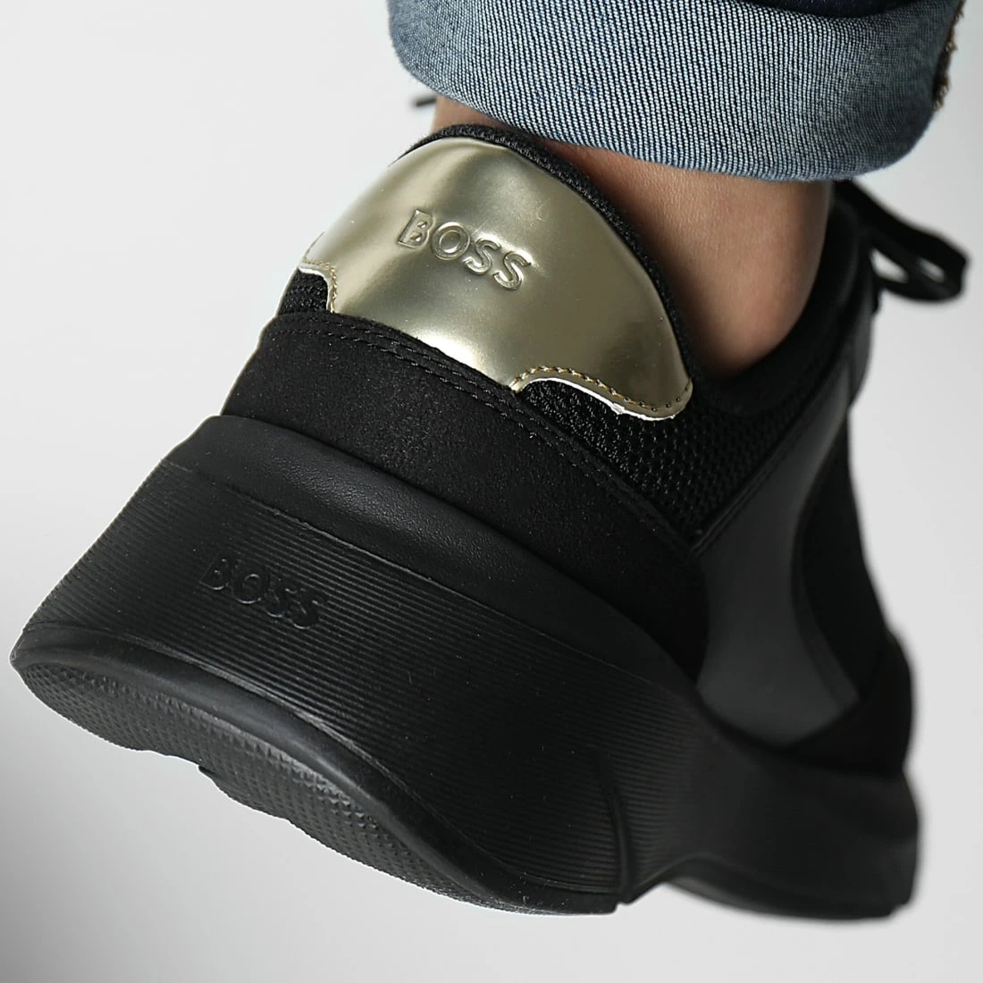 Bon marché 🌟 Baskets Dean Runner 50474955 Black de BOSS 😉 – Image 4