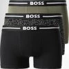 Le moins cher 😉 Lot De 3 Boxers 50479103 Bleu Marine Vert Kaki de BOSS ⌛