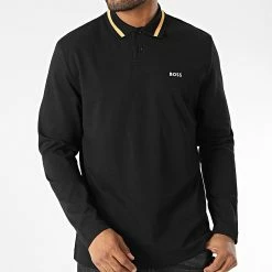 Les meilleures critiques de 🎁 Polo Manches Courtes 50476443 Noir de BOSS 😍
