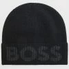 Nouveau ✨ Bonnet Lamichetto Noir de BOSS 🥰