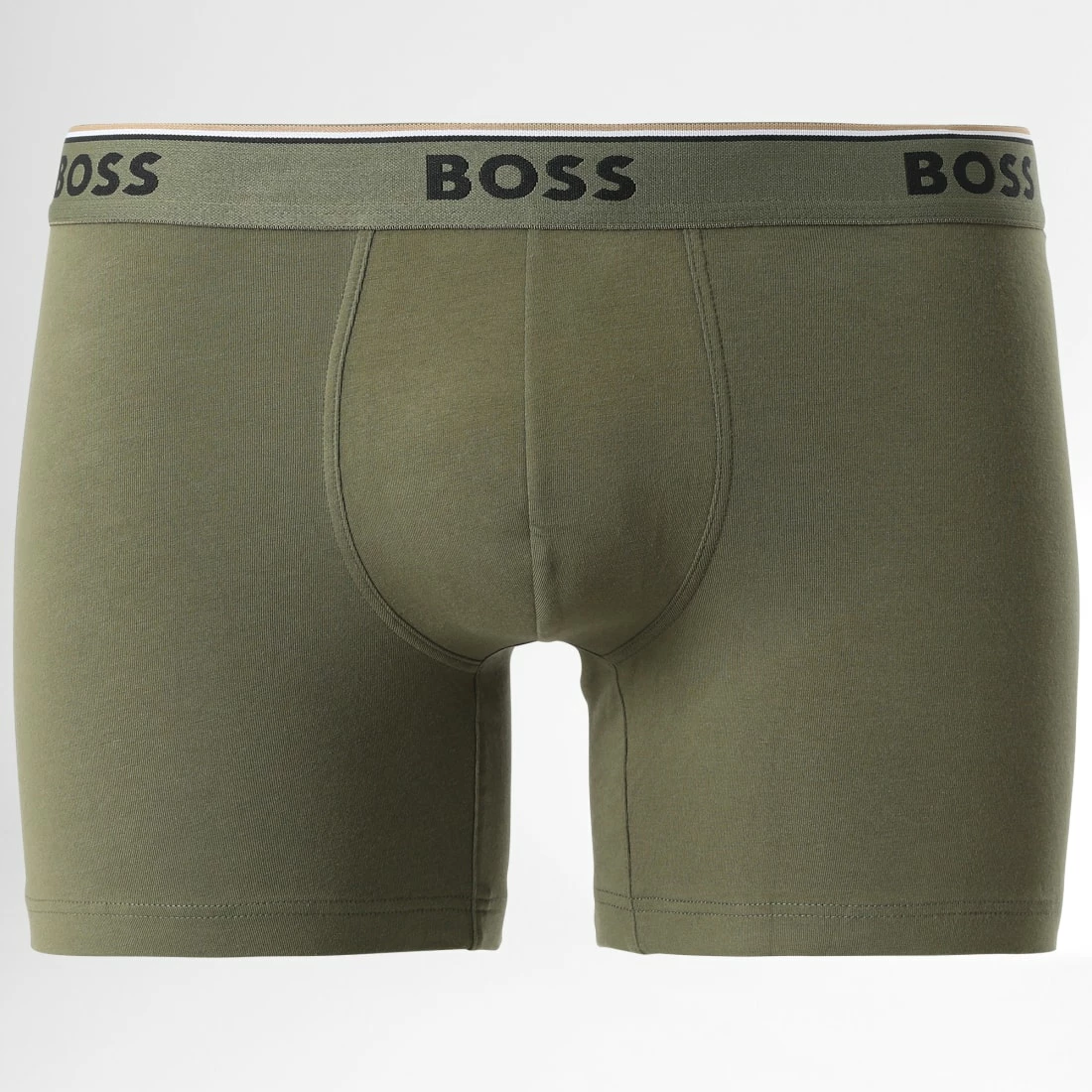 Coupon đ Lot De 3 Boxers 50479121 Bleu Marine Noir Vert Kaki de BOSS â â Image 4