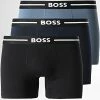 Top 10 😉 Lot De 3 Boxers 50480621 Bleu Marine Noir de BOSS 🌟
