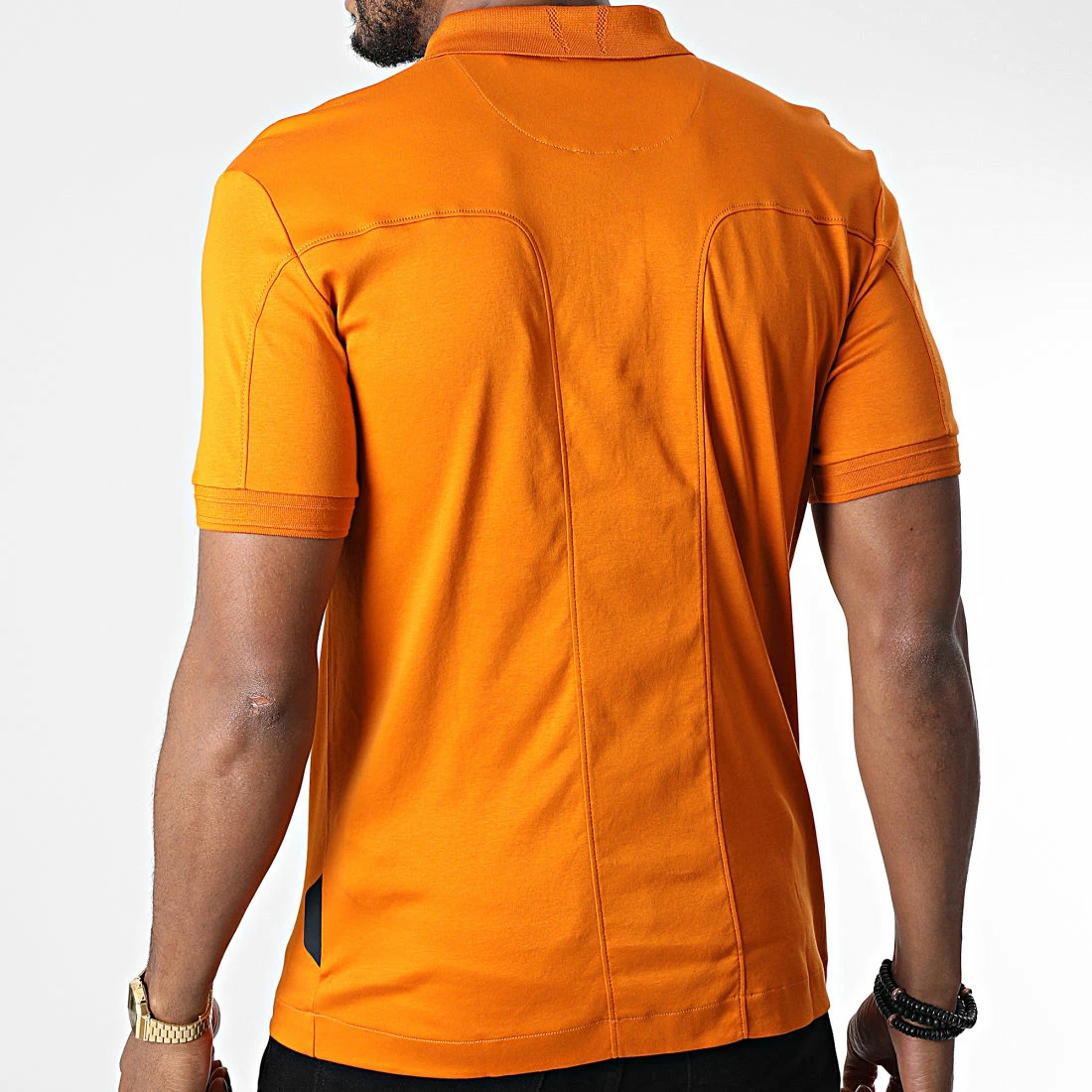 Tout neuf ✨ Polo Manches Courtes Porsche 50476974 Orange de BOSS 🧨 – Image 4