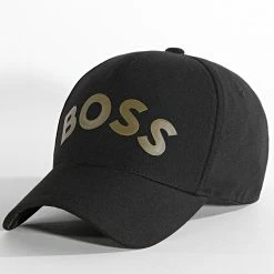 De gros 🥰 Casquette 50476265 Noir de BOSS ⭐