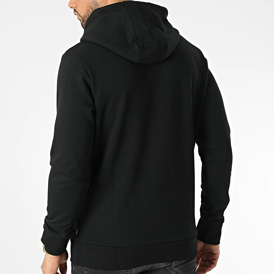 Le moins cher ❤️ Sweat Capuche 50476769 Noir de BOSS 🔥 – Image 4