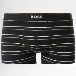 Offres ⭐ Boxer 50483631 Noir de BOSS 💯