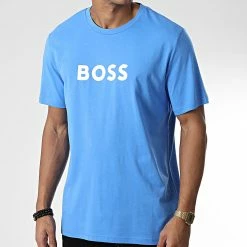 Acheter 🧨 Tee 👕 Shirt 50491706 Bleu de BOSS ✔️