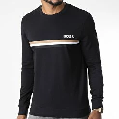 Top 10 ⭐ Sweat Crewneck 50488076 Noir de BOSS 👏