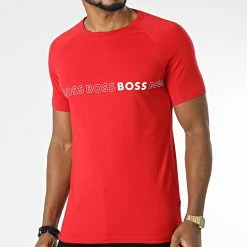 De gros 🎁 Tee 👚 Shirt 50491696 Rouge de BOSS ⌛