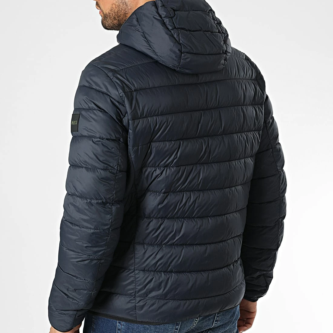 Le moins cher ⌛ Doudoune Capuche 50472472 Bleu Marine de BOSS ⭐ – Image 4