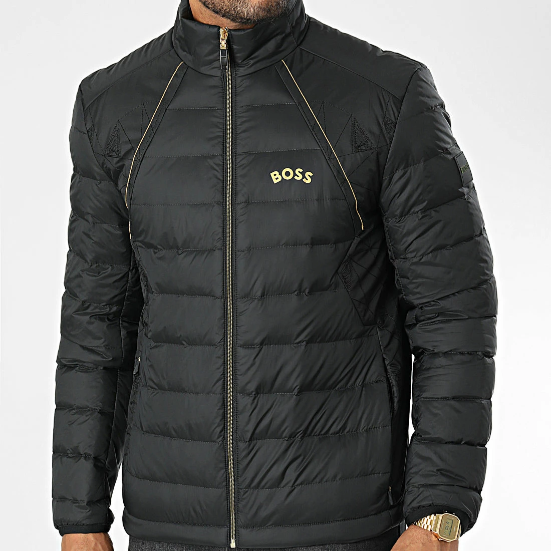 Meilleure affaire ❤️ Doudoune Sarek 50475011 Noir de BOSS ✨