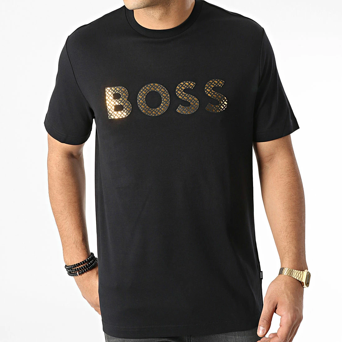 Top 10 🧨 Tee 👚 Shirt 50481590 Noir de BOSS 😀 – Image 3