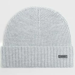 Budget ⌛ Bonnet 50475930 Gris Chiné de BOSS 🤩