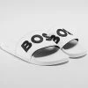 Offres ⌛ Claquettes Kirk Slide 50488911 White de BOSS 🎁
