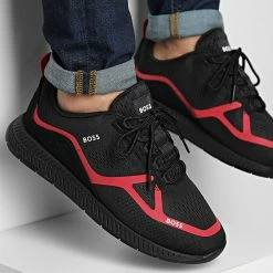 Top 10 🧨 Baskets Titanium Runner 50487822 Black de BOSS 🌟