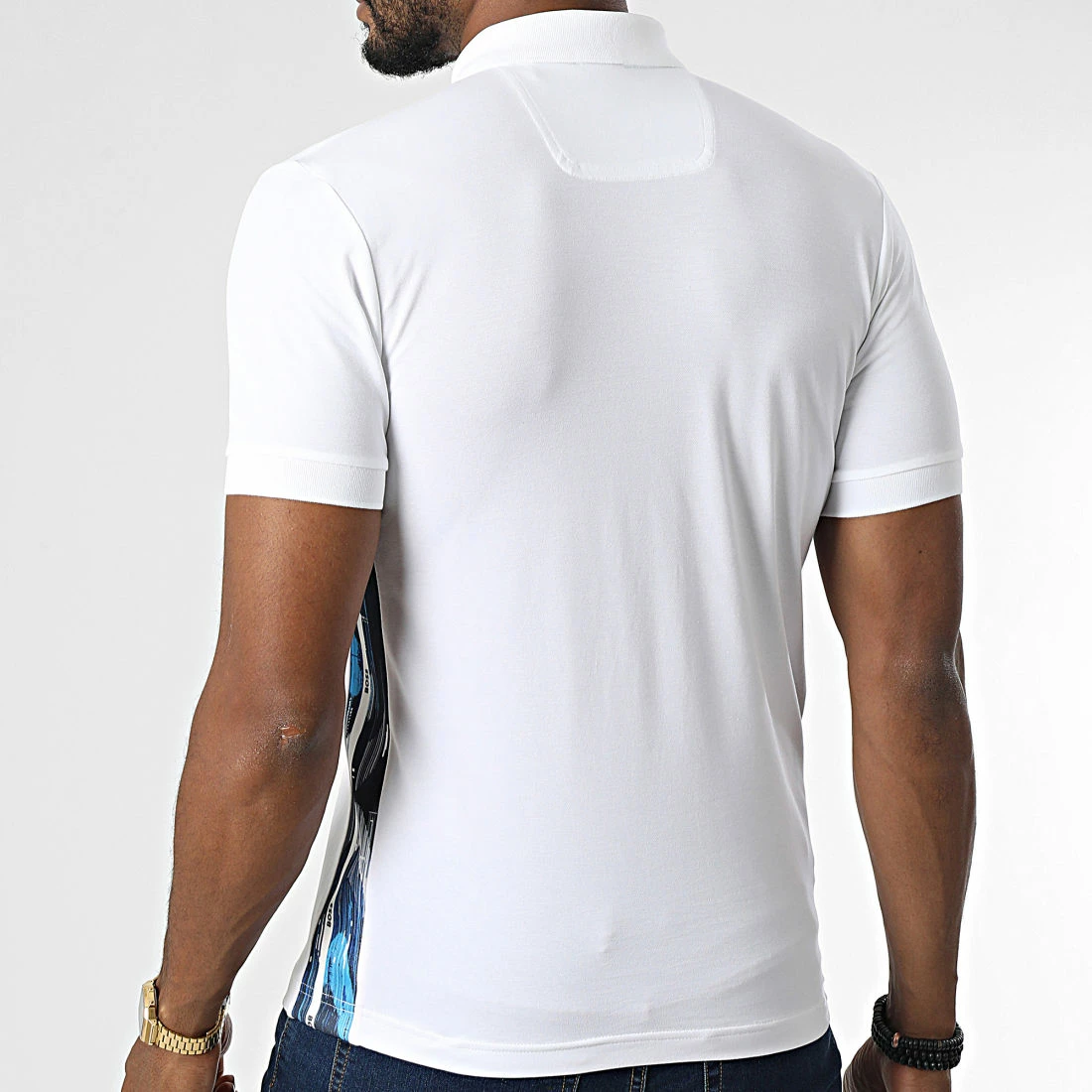 Vente flash 🥰 Polo Manches Courtes 50483203 Blanc de BOSS 🧨 – Image 4