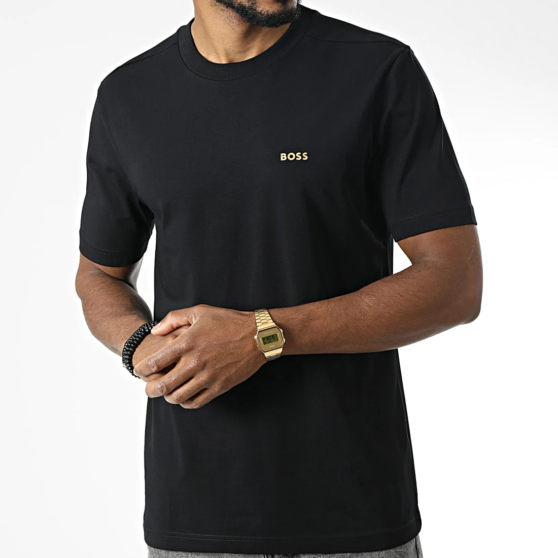 Top 10 ✔️ Tee 👕 Shirt 50475828 Noir de BOSS 😍 – Image 3