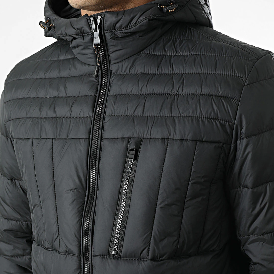 Nouveau ⭐ Doudoune Capuche 50473894 Noir de BOSS 👏 – Image 2