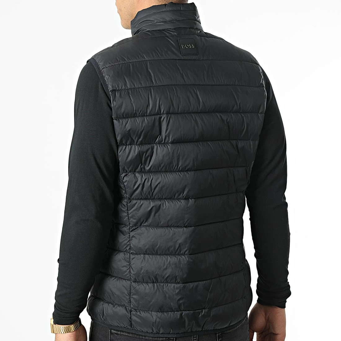 Grosses soldes 🎁 Doudoune Sans Manches 50472473 Noir de BOSS 🎉 – Image 4