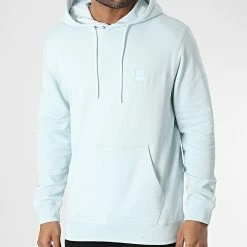 Grosses soldes 😍 Sweat Capuche Wetalk 50468445 Bleu Clair de BOSS 😍
